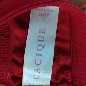 💖 EUC Cacique 40H SCARLETTE BRA Lightly Lined Under Wire